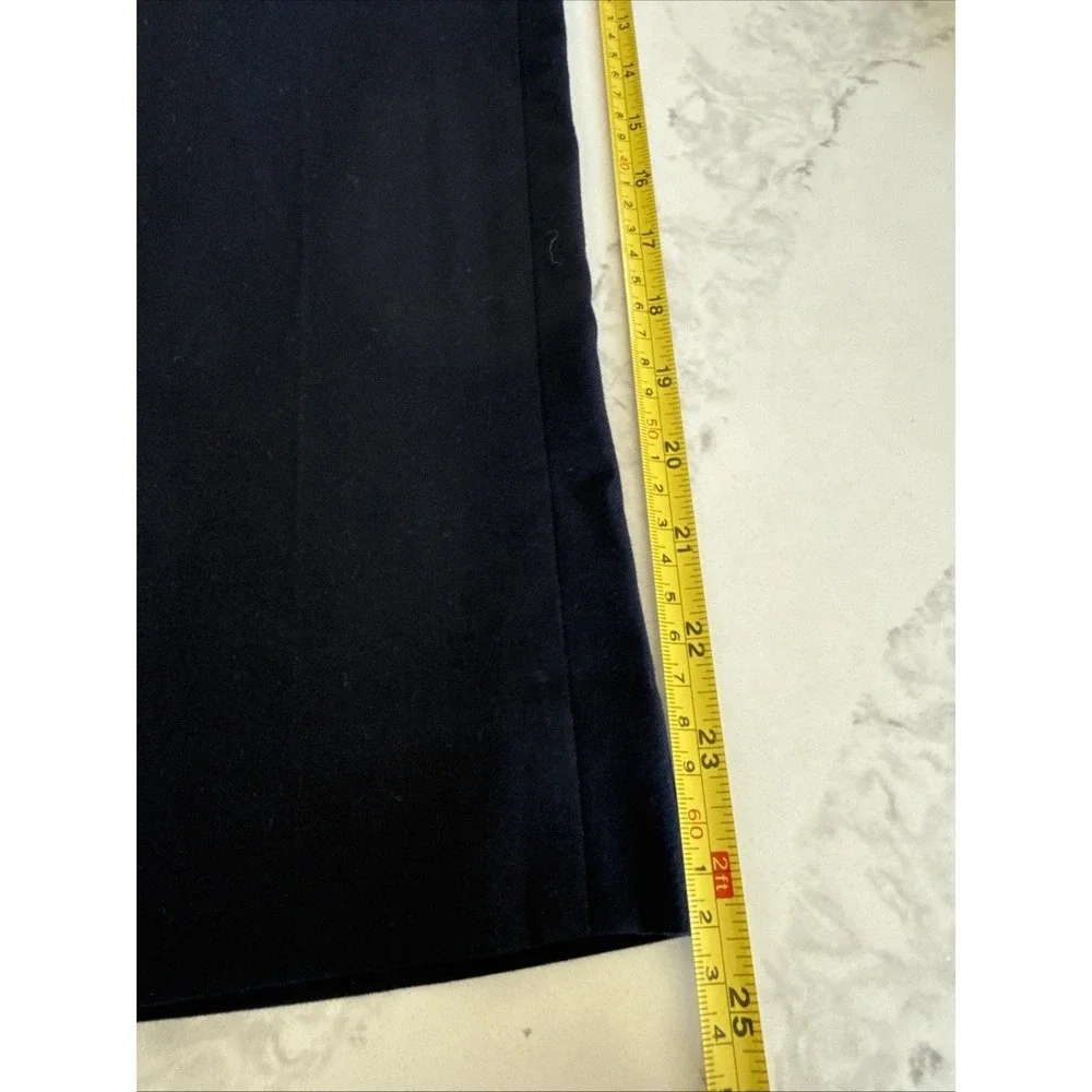 Lauren Ralph Lauren Boys Size 10 25x24.5 Navy Blue Flat Front Dress Pants